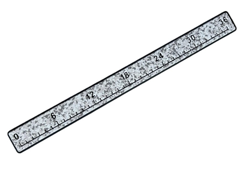 Next Level Inc . | Fish Ruler | SeaDek | 36 inch Fish Measurement Tool | Perfect for Boats and Kayaks | Snow Camo/Black Embossed - Image 2